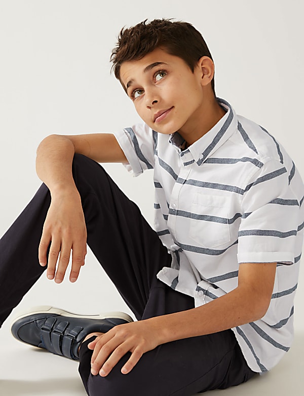 Pure Cotton Striped Shirt