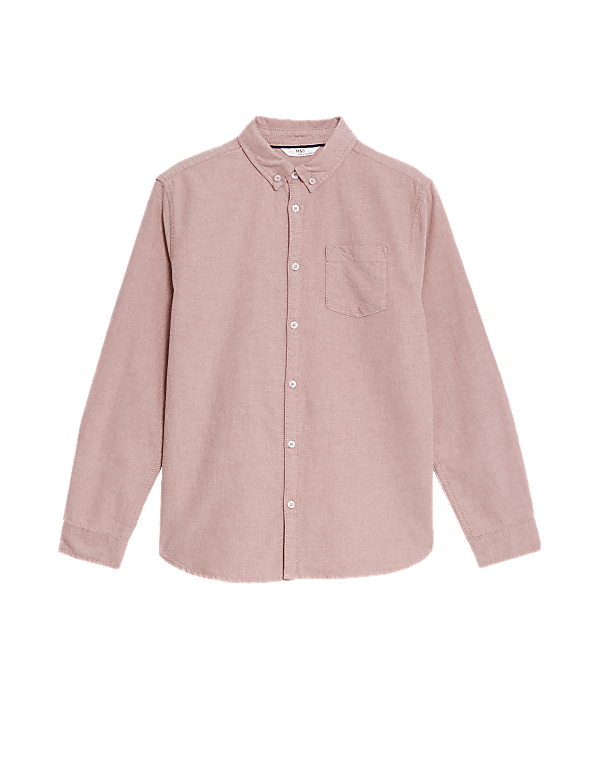 Pure Cotton Oxford Shirt (6-16 Yrs)
