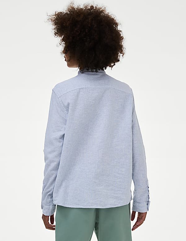 Cotton Rich Textured Shirt (6-16 Yrs)