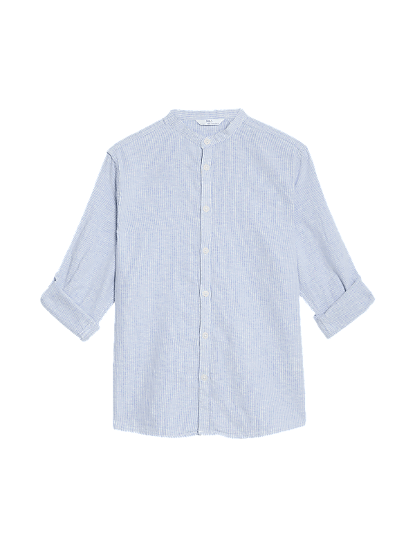 Cotton Rich Textured Shirt (6-16 Yrs)