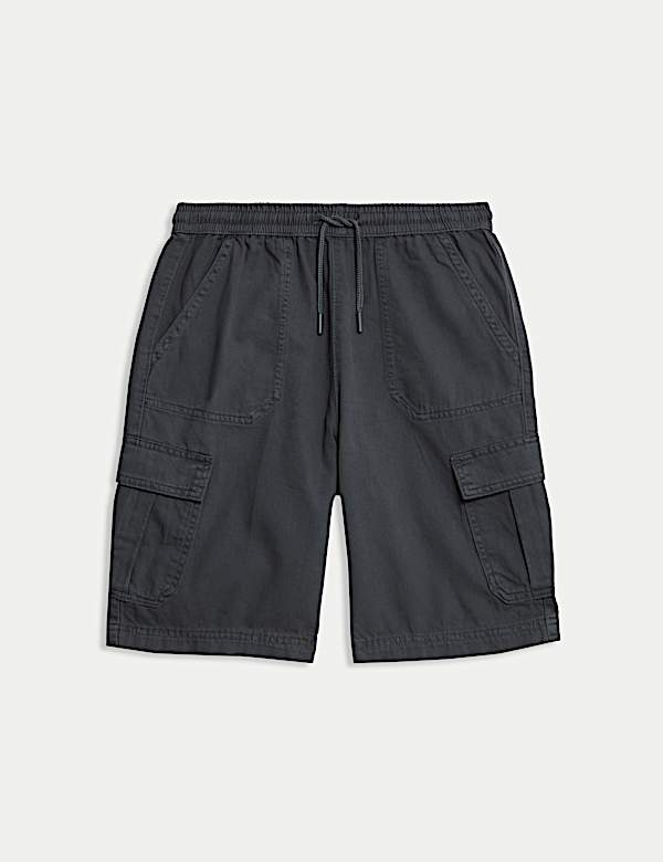 Short cargo 100 % coton (du 6 au 16 ans) - LU