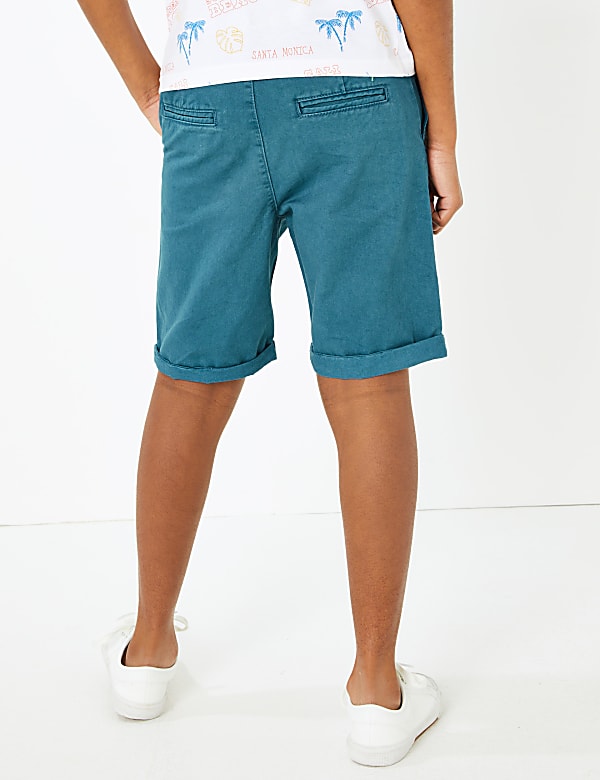 Pure Cotton Chino Shorts (6-16 Yrs)