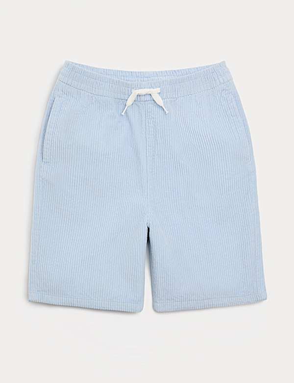 Pure Cotton Corduroy Shorts (2-16 Yrs)