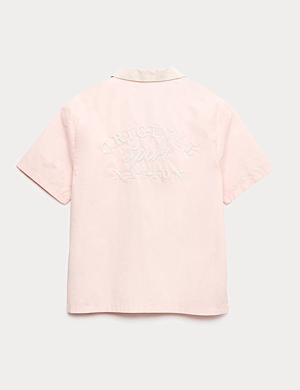 Pure Cotton Graphic Shirt (6-16 Yrs)