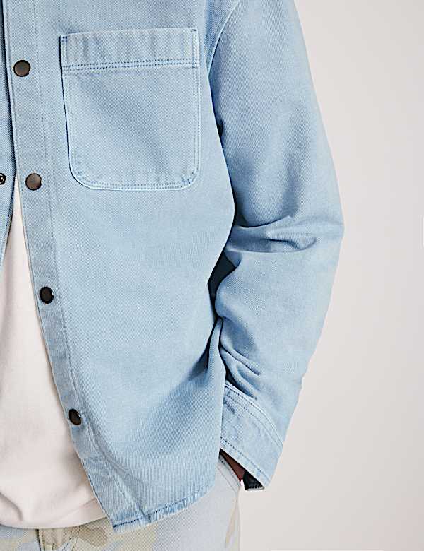 Pure Cotton Denim Shirt (6-16 Yrs) - RO