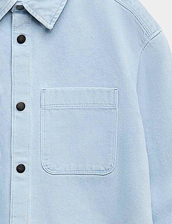 Pure Cotton Denim Shirt (6-16 Yrs) - RO