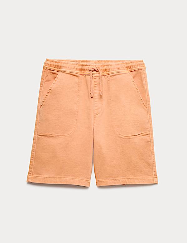 Cotton Rich Garment Dyed Shorts (6-16 Yrs)
