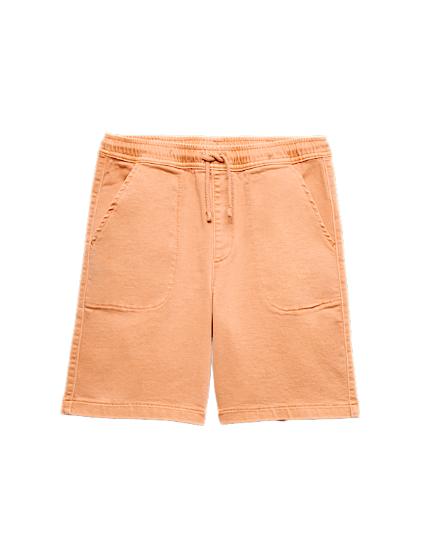 Cotton Rich Garment Dyed Shorts (6-16 Yrs)
