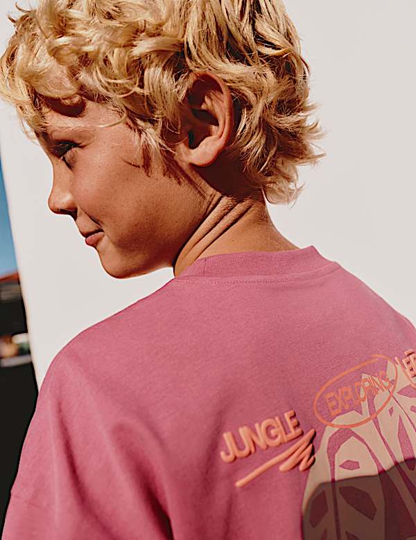 Pure Cotton Bali Adventure Graphic T-Shirt (6-16 Yrs)