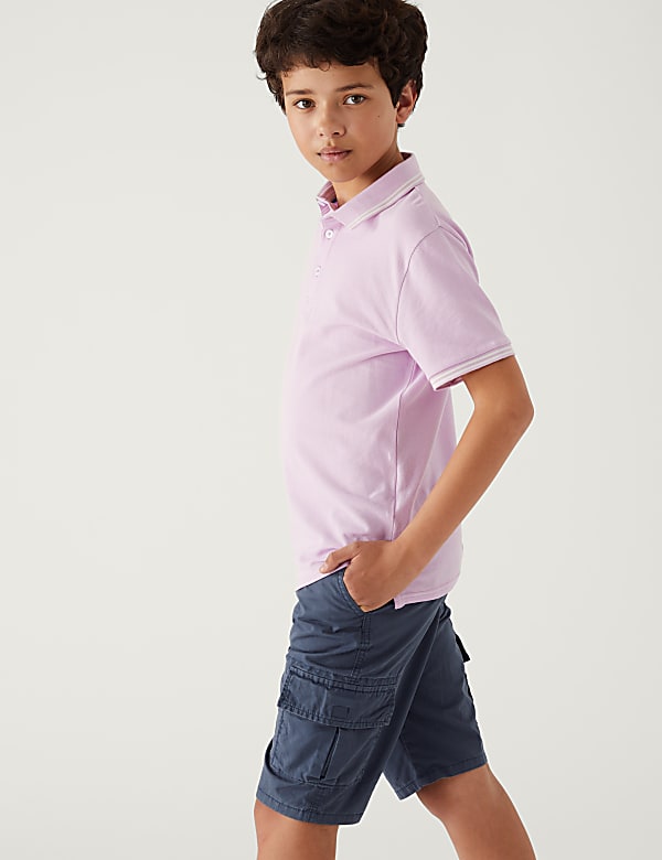 Pure Cotton Cargo Shorts