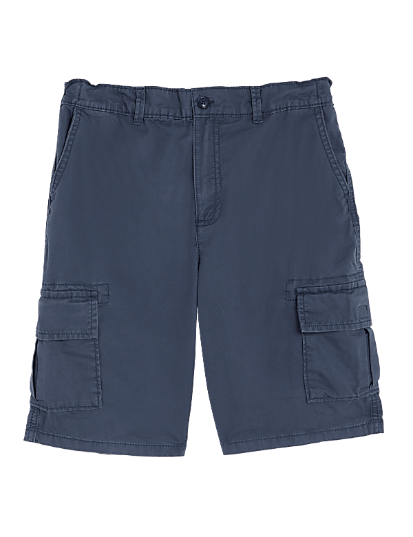 Pure Cotton Cargo Shorts
