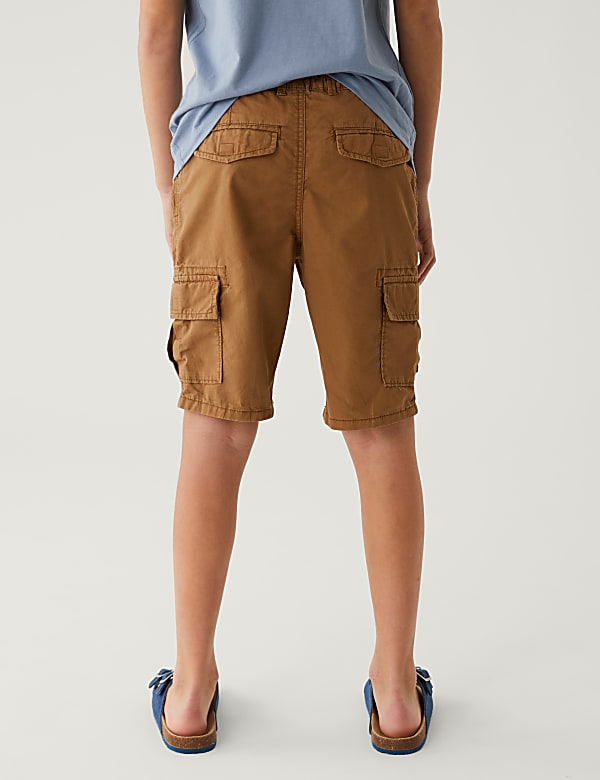 Pure Cotton Cargo Shorts
