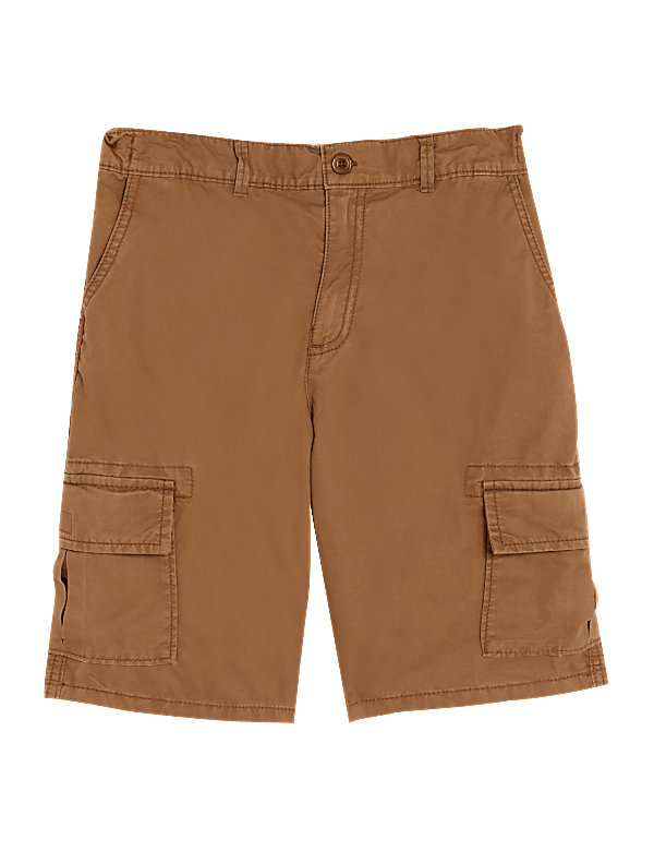 Pure Cotton Cargo Shorts