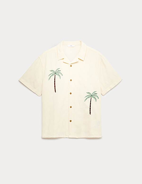 Pure Cotton Textured Shirt (6-16 Yrs)