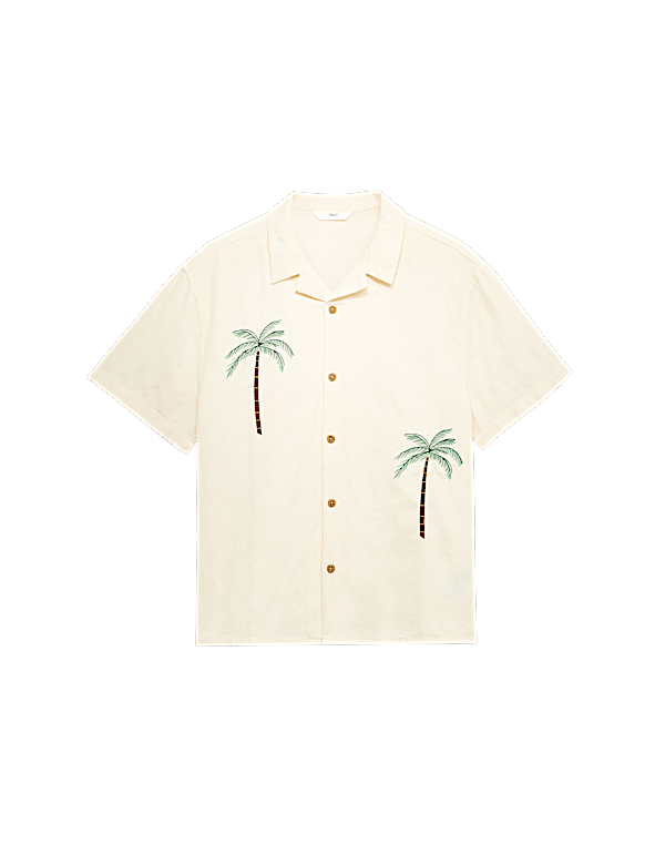 Pure Cotton Textured Shirt (6-16 Yrs)