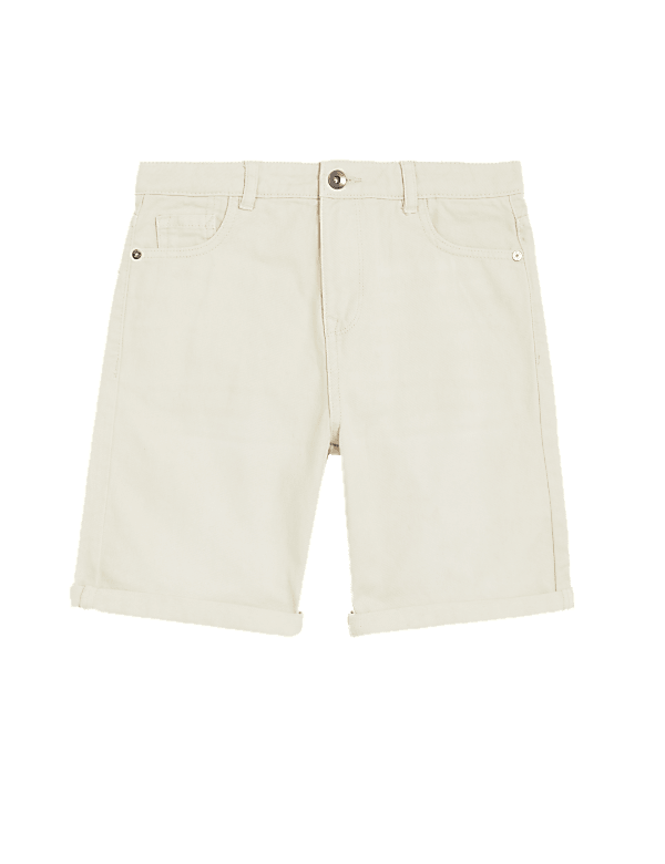 Pure Cotton Denim Shorts