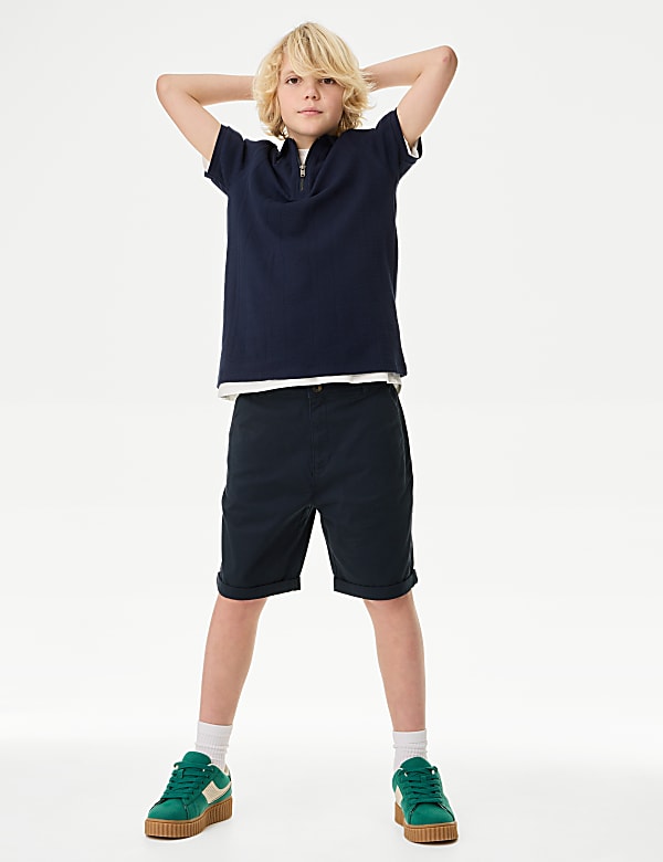 Cotton Rich Chino Shorts (6-16 Yrs) - MV