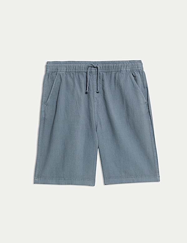 Linen Rich Shorts (2-16 Yrs) - CY