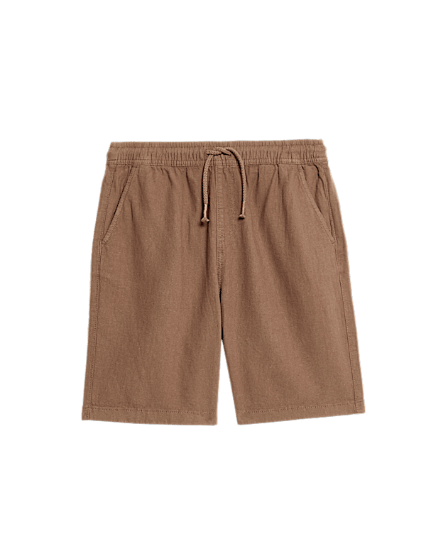 Linen Rich Shorts (2-16 Yrs)