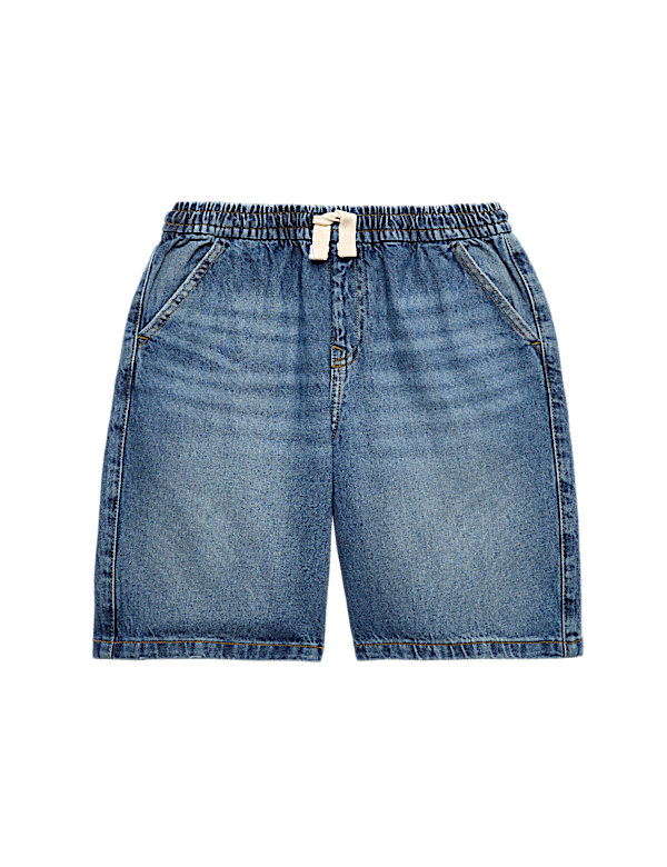 Cotton Rich Denim Shorts (6-16 Yrs)