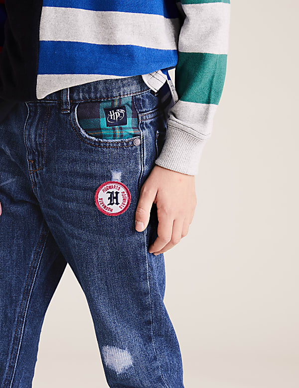 Harry Potter™ Pure Cotton Regular Jeans (6-16 Yrs)