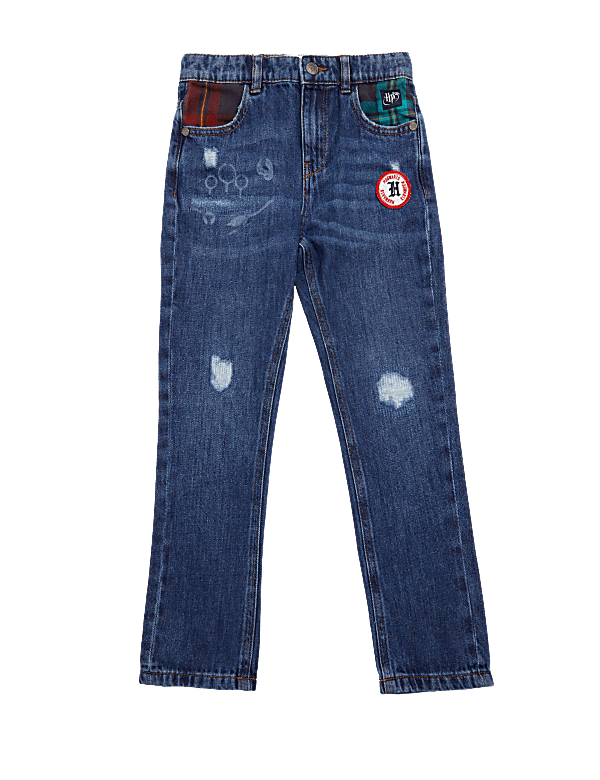 Harry Potter™ Pure Cotton Regular Jeans (6-16 Yrs)