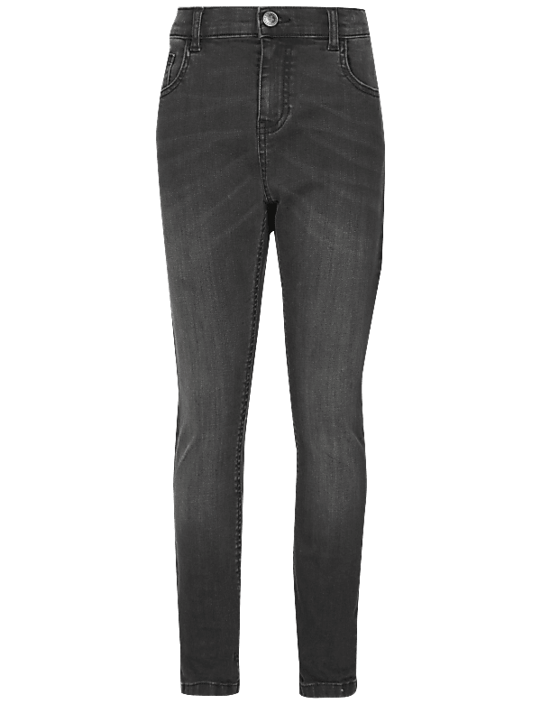Cotton Skinny Leg Jeans with Stretch (3-14 Years)