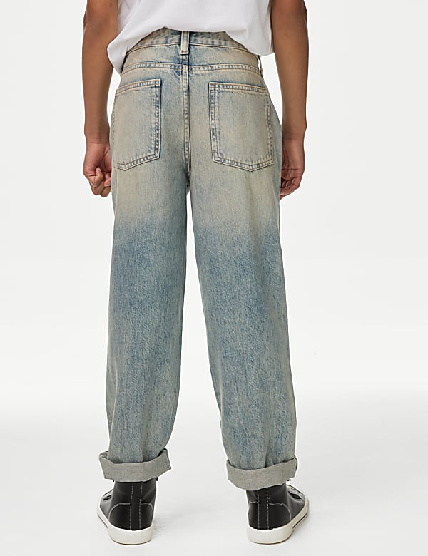 Pure Cotton Acid Wash Jeans (6-16 Yrs) - JP