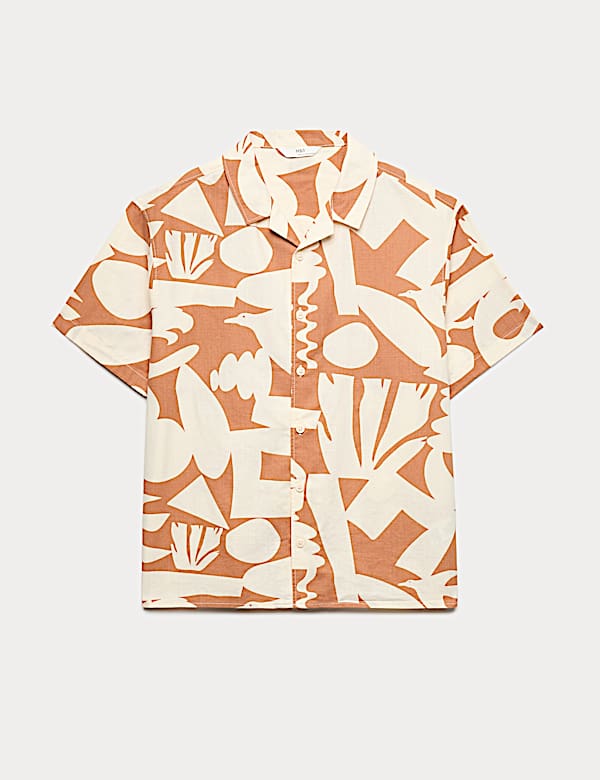 Pure Cotton Printed Shirt (6-16 Yrs)