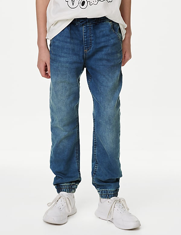 Bare denim joggers best sale