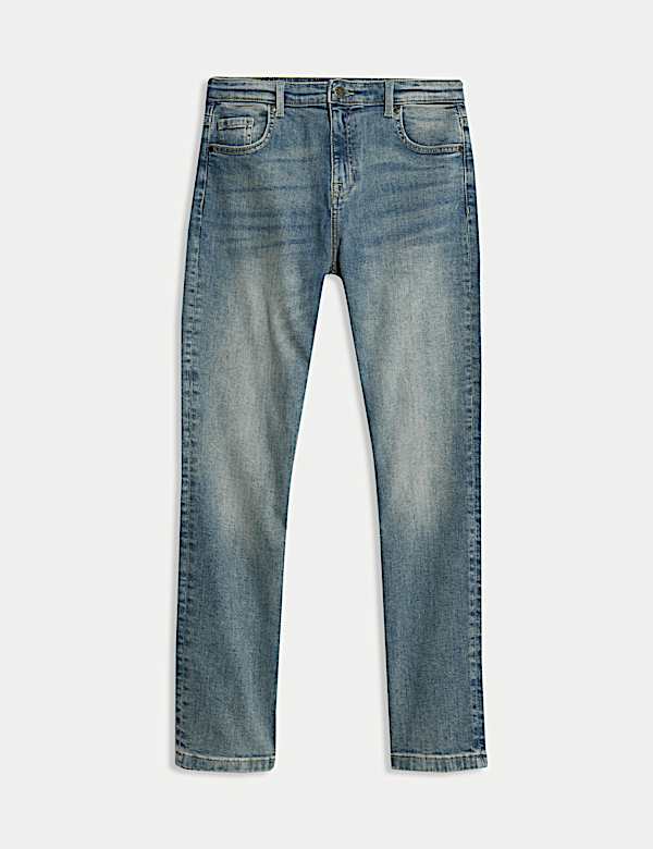 Cotton Rich Straight Jeans (6-16 Yrs) - GR