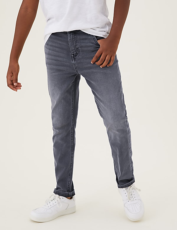 The Jones Slim Fit Cotton with Stretch Jeans (6-16 Yrs)