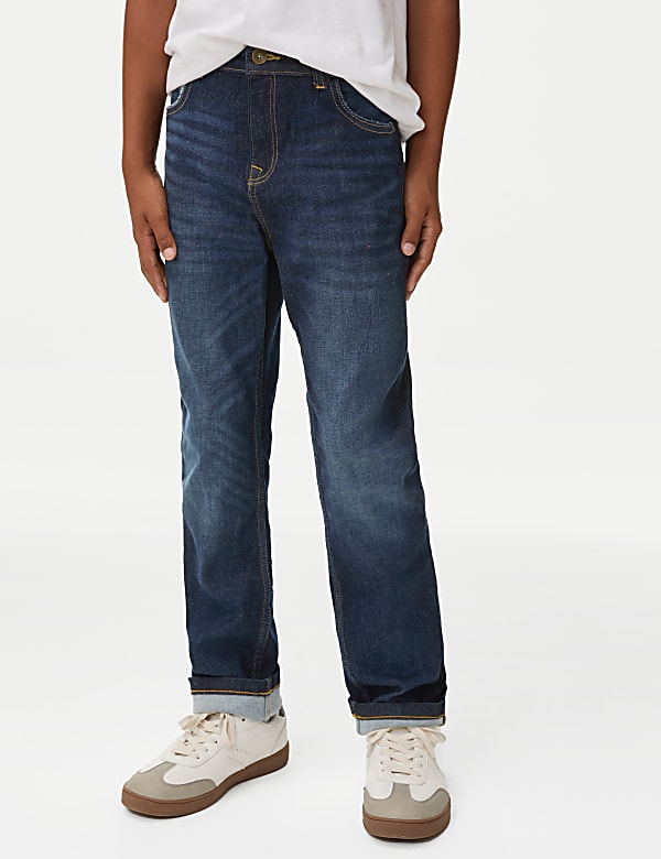 The Jones Slim Fit Cotton with Stretch Jeans (6-16 Yrs)