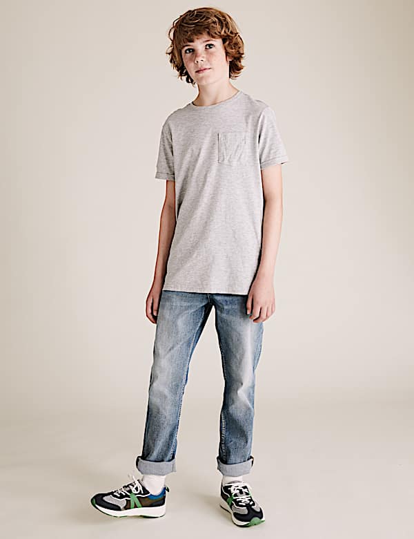 The Jones Slim Fit Cotton with Stretch Jeans (6-16 Yrs)