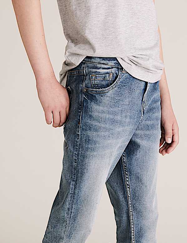 The Jones Slim Fit Cotton with Stretch Jeans (6-16 Yrs)