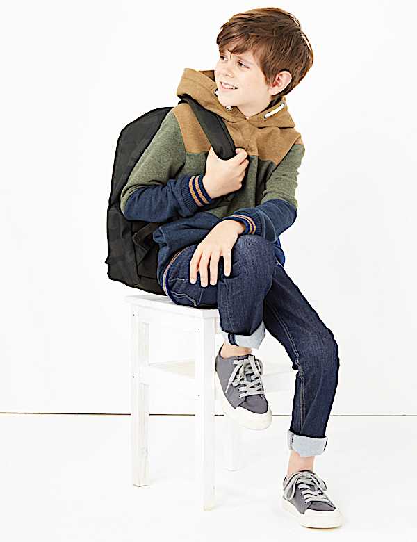 The Jones Slim Fit Cotton with Stretch Jeans (6-16 Yrs)