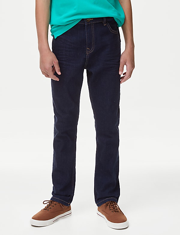 The Jones Straight Fit Cotton with Stretch Jeans (6-16 Yrs)