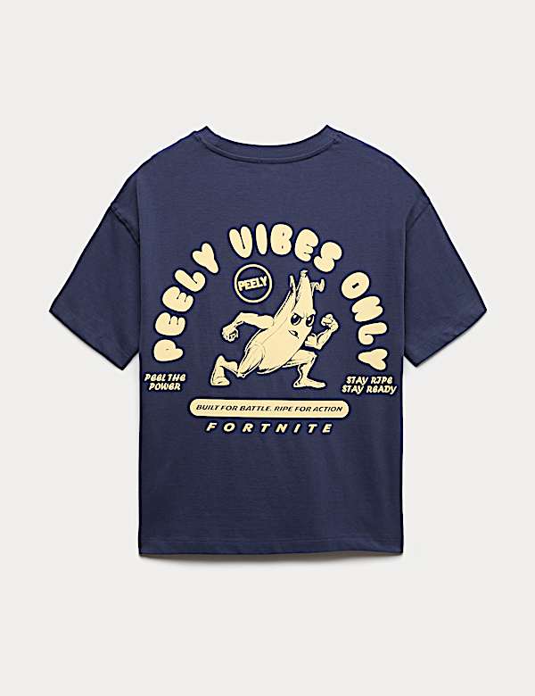 Pure Cotton Fortnite Graphic T-Shirt (6-16 Yrs)
