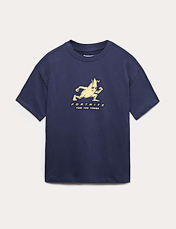 Pure Cotton Fortnite Graphic T-Shirt (6-16 Yrs)