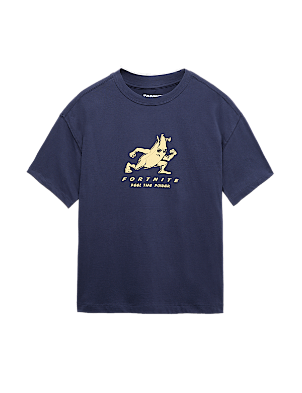 Pure Cotton Fortnite Graphic T-Shirt (6-16 Yrs)