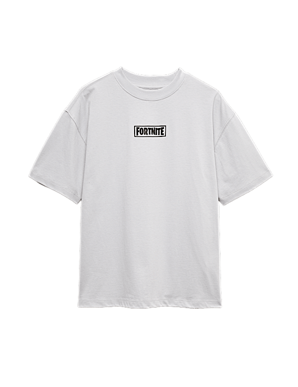 Pure Cotton Fortnite&trade; Graphic T-Shirt (6-16 Yrs)