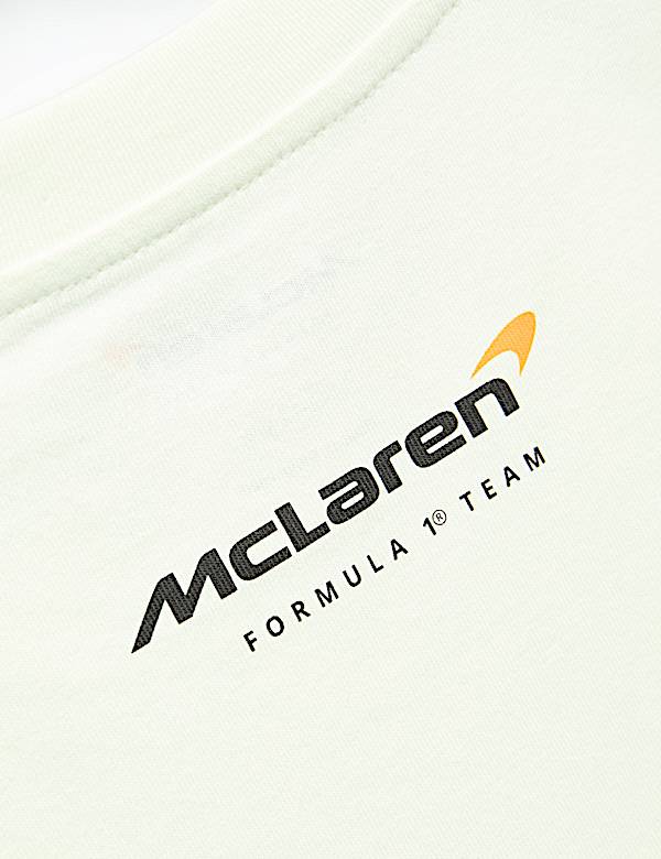 Pure Cotton McLaren&trade; Graphic T-Shirt (6-16 Yrs)