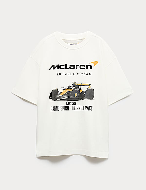 Pure Cotton McLaren&trade; Graphic T-Shirt (6-16 Yrs)