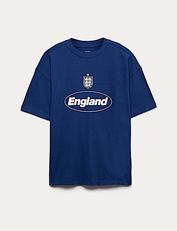 T-shirt 100 % coton teint en pièce (du 6 au 16 ans) | WINE - M&S