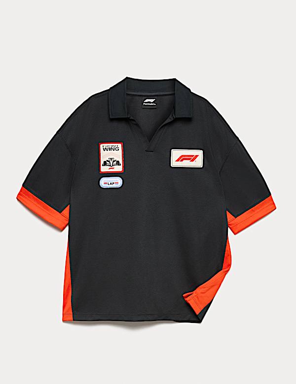 Formula 1&reg; Mesh Polo Top (6-16 Yrs) - RS