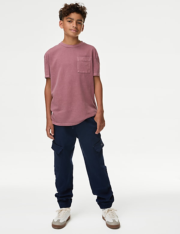 Cotton Rich Cargo Trousers (6-16 Yrs)