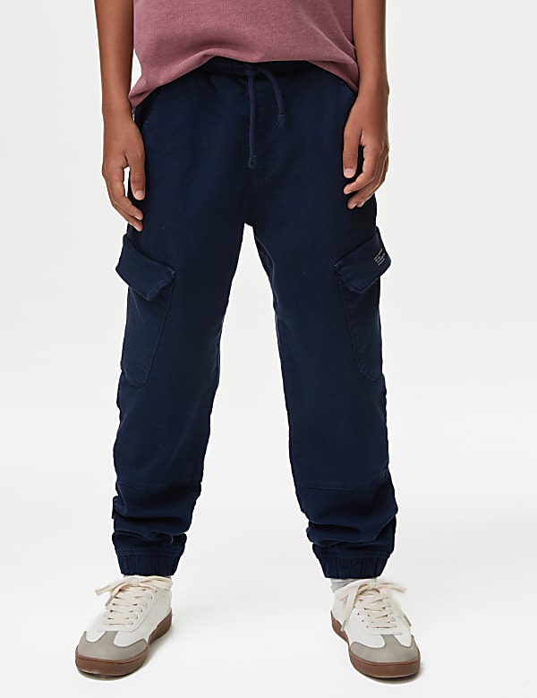 Cotton Rich Cargo Trousers (6-16 Yrs)