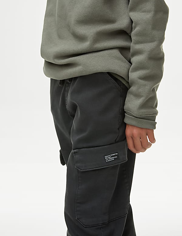 Cotton Rich Cargo Trousers (6-16 Yrs)