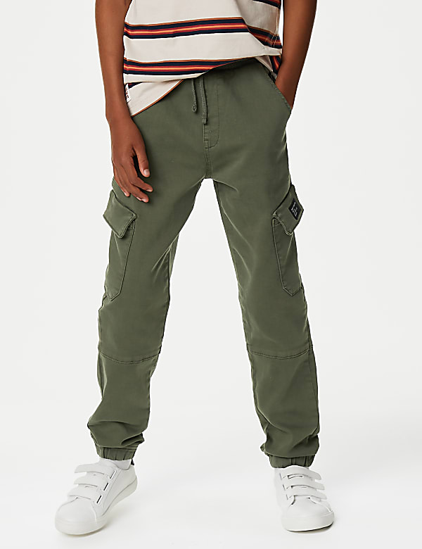 Cotton Rich Cargo Trousers (6-16 Yrs)