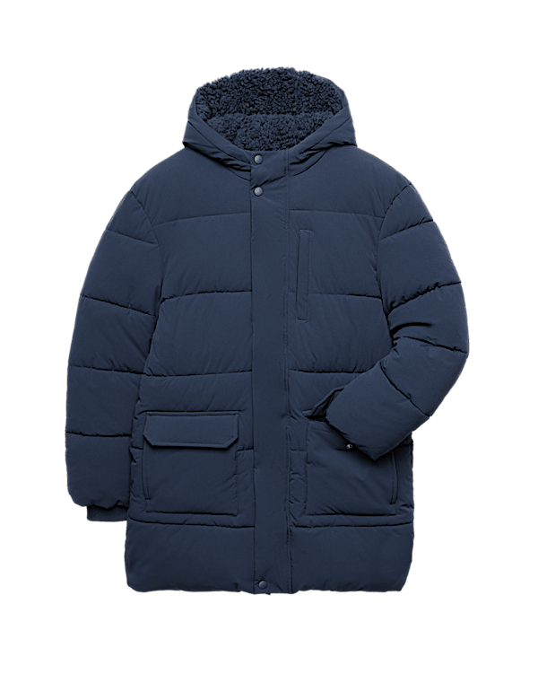 Stormwear Hooded Padded Longline Coat